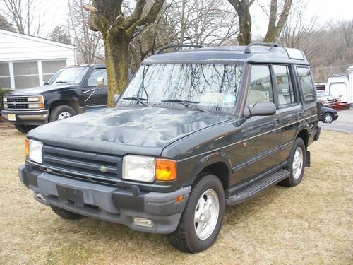 1995 land rover discovery se7 5 speed manual no reserve!