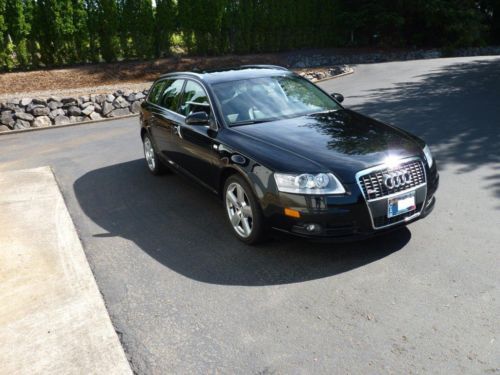 2008 audi a6 3.2 s-line avant quattro wagon