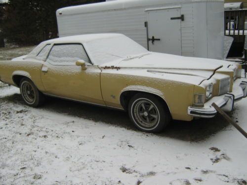 1973 pontiac grand prix model j,western car, rock solid,orig.paint,nice int.runs