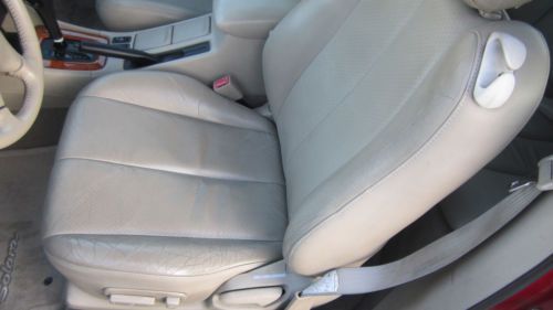 2002 Toyota Solara SLE V6 Convertable Red/Tan/Tan Top, US $5,000.00, image 14