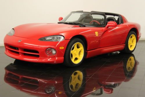 1996 dodge viper special edition rt 10 8.0l 6 speed 415 hp 1 of 166 low miles