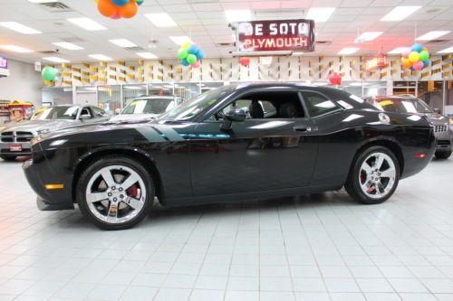 2010 dodge challenger  rt hemi black beauty moonroof chrome wheels