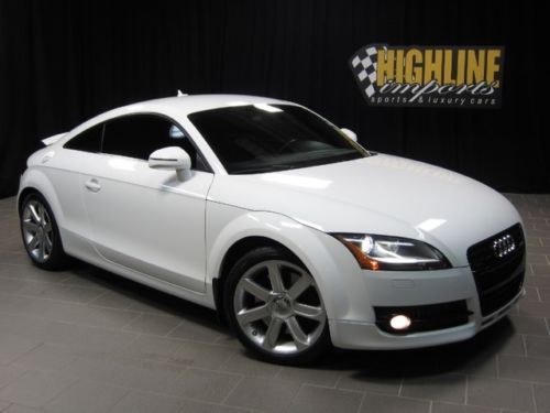 2009 audi tt 3.2l quattro coupe, rare prestige package, navigation, 1 owner