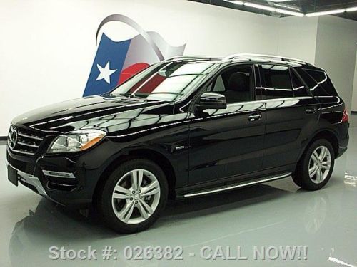 2012 mercedes-benz ml350 4matic awd sunroof nav dvd 19k texas direct auto