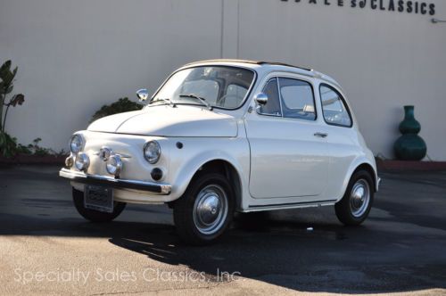 This 1969 fiat 500 d two door sedan (stock # 30874)