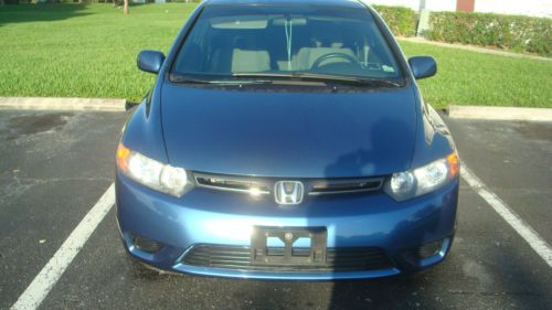 HONDA CIVIC LX 2008-COUPE 1.8LT 4 CYLS. BLUE LOW RESERVE-MINT, US $7,500.00, image 5