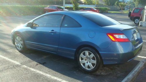 HONDA CIVIC LX 2008-COUPE 1.8LT 4 CYLS. BLUE LOW RESERVE-MINT, US $7,500.00, image 8