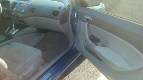 HONDA CIVIC LX 2008-COUPE 1.8LT 4 CYLS. BLUE LOW RESERVE-MINT, US $7,500.00, image 16