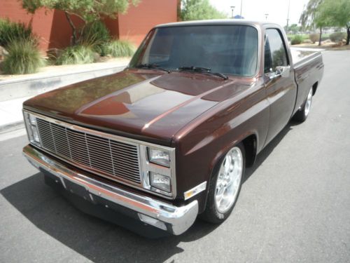 1987 chevy c-10 silverado...custom street truck...gorgeous...