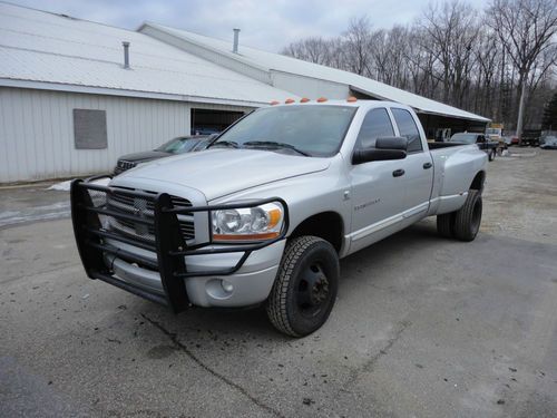 2006 dodge ram 3500 sport quad-cab longbed 5.9l cummins turbo-diesel 6 speed 4x4