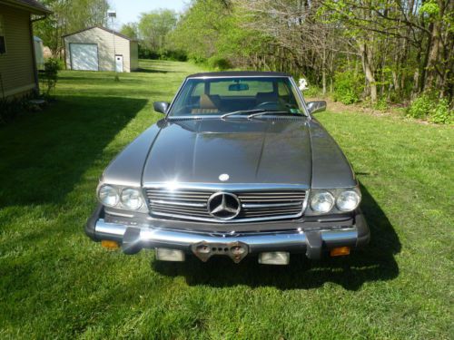 1980 450sl mercedes-benz roadster convertable