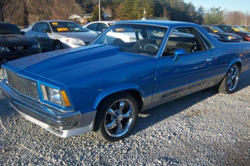 1978 chevrolet el camino ss standard cab pickup 2-door 5.0l