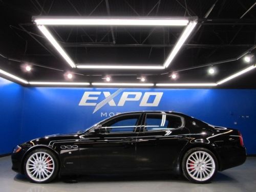 Maserati quattroporte s low miles 3k navigation f/r power seats 131k msrp