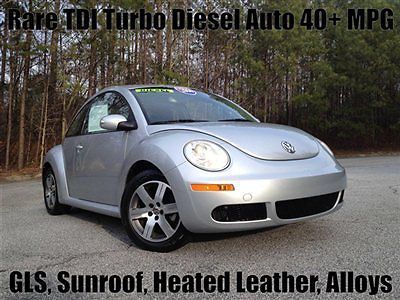 Rare tdi turbo diesel auto gls sunroof heated leather michelin tires low miles