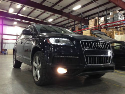 2011 audi q7 prestige sport utility 4-door 3.0l s line tiptronic black 55k miles