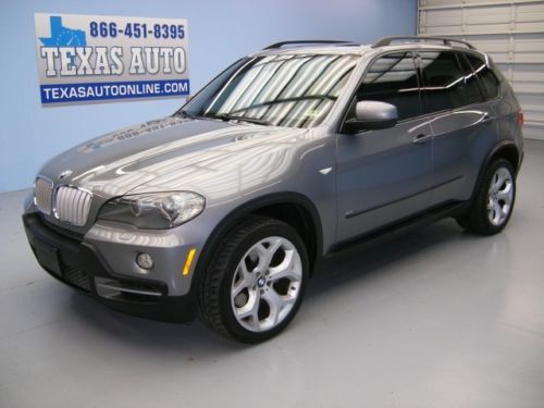 We finance!!!  2008 bmw x5 4.8i awd pano roof nav tv heated leather texas auto