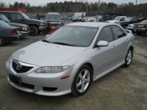 2003 mazda 6 i sedan 4-door 2.3l five speed manual transmission