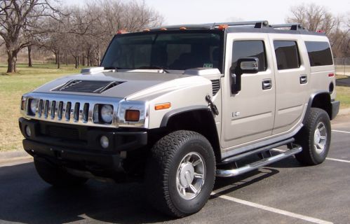 2006 hummer h2 -sunroof - rear entertainment - heated seats - 4x4 - luxury pkg