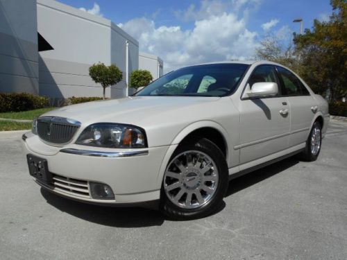 2005 lincoln ls v6 premium no reserve! 31k miles! 1 owner! prem pkg! clean fax!