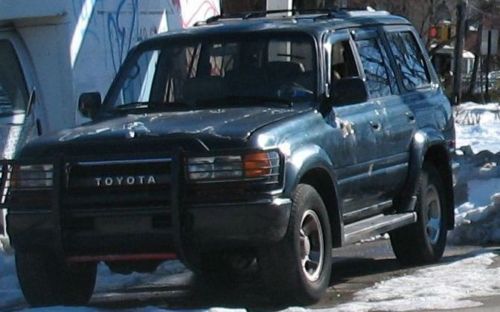 1994 toyota land cruiser 93k 4x4 no reserve auction! needs work