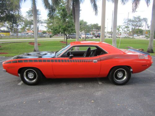 1970 plymouth cuda mopar muscle!! big block 440 restored no reserve