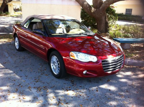 Chrysler sebring convertible 38k miles only