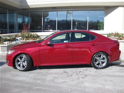 2009 is 250 rwd with navigation, 18" rims, lexus certified, 19,179 miles.