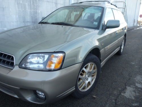 SUBARU 03 OUTBACK VDC H6 WAGON-V6 AWD LEATHER SUNROOFS 132K CLEAN SHARP NO RESV!, image 12