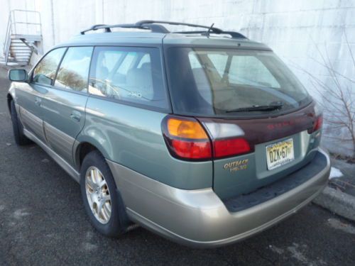 SUBARU 03 OUTBACK VDC H6 WAGON-V6 AWD LEATHER SUNROOFS 132K CLEAN SHARP NO RESV!, image 13