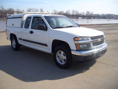 2006 chevy colorado ls extended cab 2wd p/w p/l tilt cruise cd fleet owned nice!