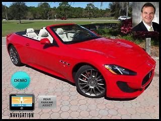 2013 maserati granturismo convertible sport  conv bluetooth, navigation