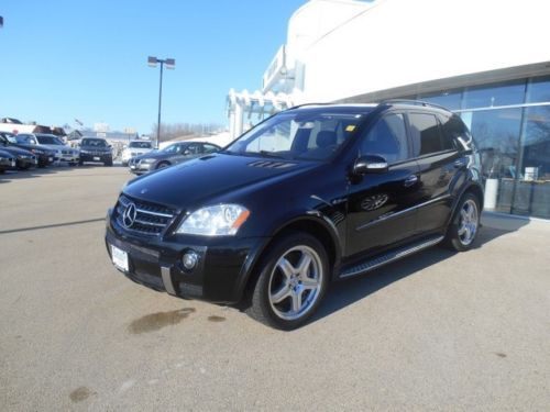 Mercedes benz ml 6.3 amg. awd.loaded! black on black. 503hp