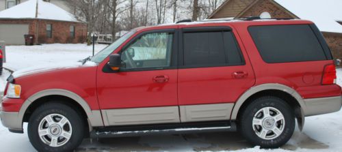 2003 ford expedition eddie bauer 3rd row 5.4l awd 4x4 lthr. roof loaded*clean *