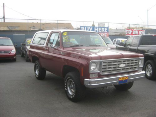 1976 chevrolet k5 blazer base sport utility 2-door 5.7l