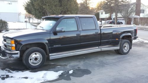 1999 chevrolet k3500 dually ls crew cab pickup 4-door 6.5l