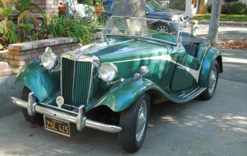 1952 mg -td - older restoration california car