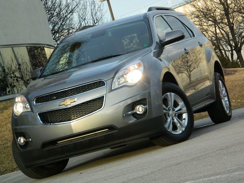 2012 chevy equinox lt 2.4l 900 miles like new htd lthr voice direction onstar