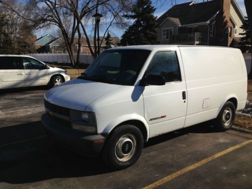 No reserve 1999 chevrolet astro extended cargo van 3door 4.3l 4x4 awd no reserve