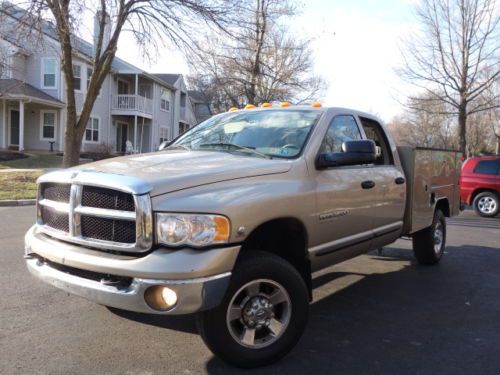 Dodge ram 2500 quad cab 5.9l diesel danzer morrison utlitly box 4x4 no reserve