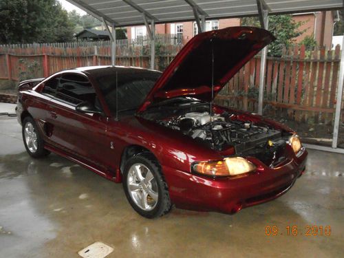 1998 svt cobra mustang  standard shift leather  low miles