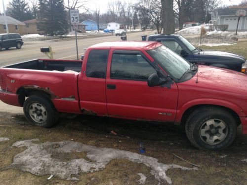 1996 chevy s10, 4.3 liter v6 ls model, needs work, runs relatively well