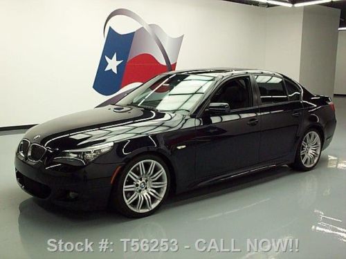 2010 bmw 550i m sport sedan htd seats sunroof nav 67k texas direct auto