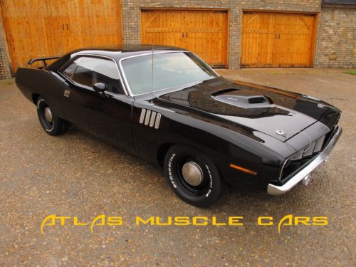 1971 cuda 426 hemi 4 speed wilwood disc brakes dana rear end nice and fun!