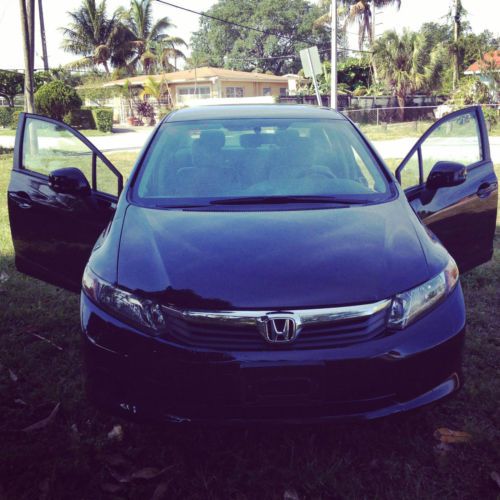 Blk 4d 2012 honda civic