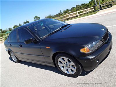 Matte black paint carfax serivce leather sunroof s/r florida low reserve 328/330