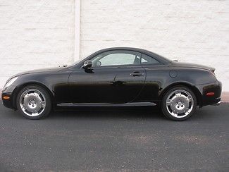 2002 sc430,convertible, 40,000 miles, nav, chrome wheels, clean carfax, texas