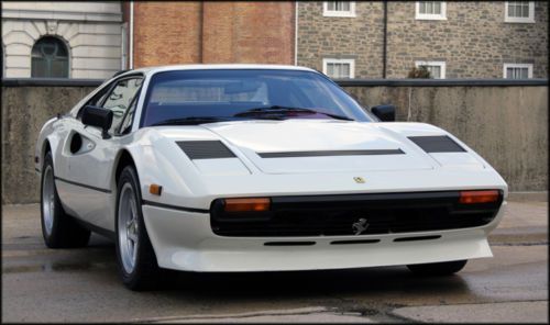 1985 ferrari 308 gtb qv bianco/red recent major rare
