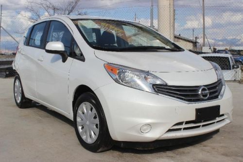 2014 nissan versa note sv damaged fixer runs!! only 3k miles,like new! l@@k!!