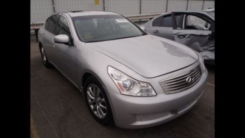 Salvaged 2008 infiniti g35 needs major work done