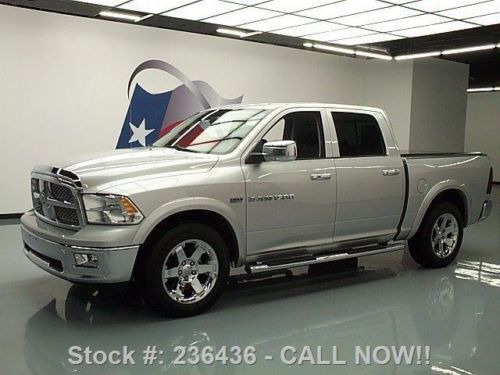 2012 dodge ram laramie crew hemi nav 20&#034; wheels 13k mi texas direct auto